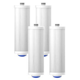 Waterdrop 5 Micron Sediment Water Filter Replacement Cartridge for WD-BG101 Mega Spin Down Whole House Water Filter System, 10" x 3" PP Cotton Filter Replacement Cartridge Pack of 4