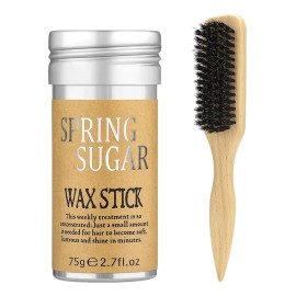 Set De Cepillos Y Barras De Cera Slick Back Para Un Cabello