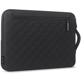 MCHNEG 14 Inch Laptop Bag with Carrying Handle, Waterproof Travel Bag Compatible with 14 Inch MacBook Air/Pro/HP Stream 14/ASUS ZenBook VivoBook 14, Black