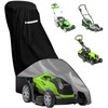 Lawn Mower Cover,Heavy Duty 420D Polyester Oxford Push Mower Cover,Waterproof,UV
