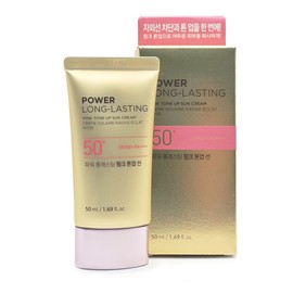The Face Shop/Power/Long-Lasting/Pink/Tone Up/Sunscreen Cream/50ml