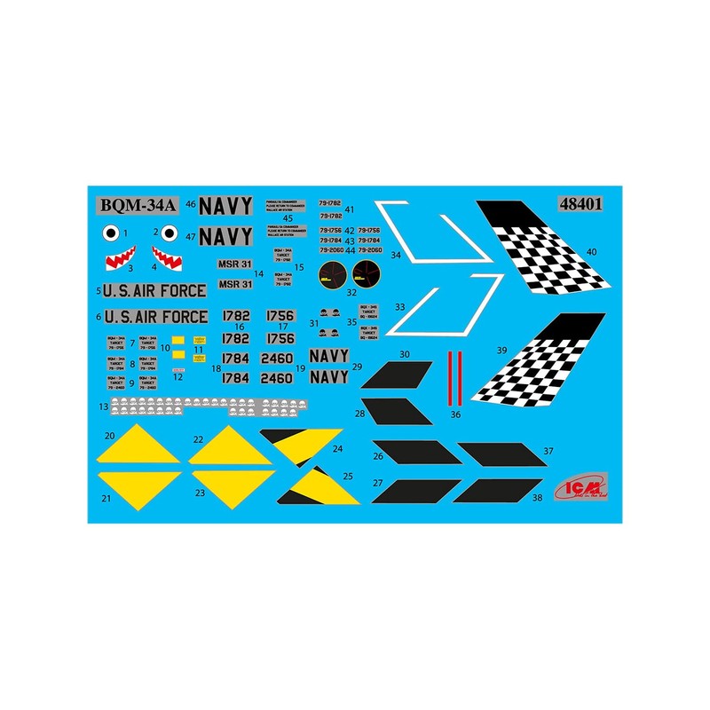 ICM ICM48400 Model kit, Black