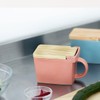 Zero Japan Bee House Premium Salt Box with Hinoki Lid