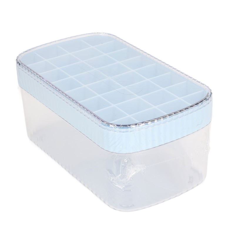 Ice Tray Stackable Large Capacity Household Summer Silicone Blue Ice