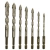 4-pack new upgraded version four-edged serrated eccentric dry full tile