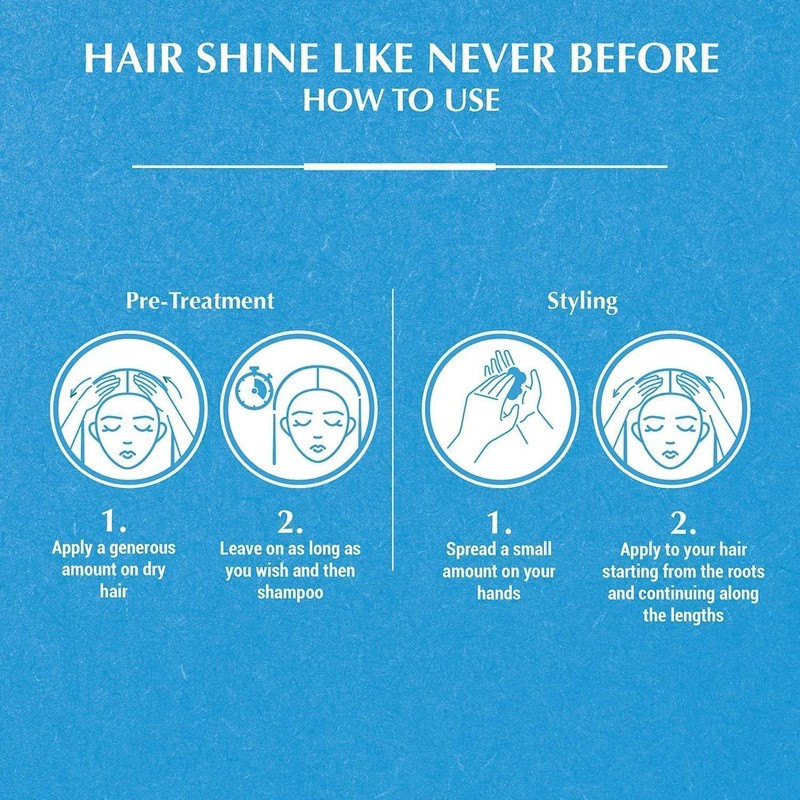 Dabur Hair Cream, Volume and Thickening Styling Cream, 4.74 fl