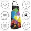 aportt Artist Apron with 2 Pockets Waterproof Painter Apron with