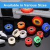 Preamer 5pcs 6x30x13mm U Groove Nylon Guide Roller Bearing Roller