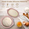 Silicone Bread Proofing Baskets, 9 Inch Round & 10 Inch