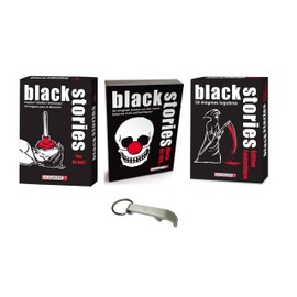 Set Black Stories in French Medieval + True De True + Polar Edition + 1 Blumie Bottle Opener (Medium + True De True + Polar)