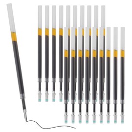 20 Pack Erasable Pen Refills, 0.5mm Needle Tip Liquid Gel Pen Refills, Replaceable Black Ballpoint Pen Refills,Compatible with Pilot Frixion PensRefill for Daily Work Writing School Office Supplies