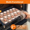 Angadona Macaron Silicone Baking Mats Kit (16pcs set) Macaroon Baking