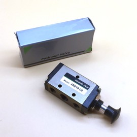 MAYMII 4R210-085 Way Pneumatic Air Hand Lever Operated Valve Solenoid Valve Port 1/4" Manual Control Valves