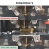 BCZAMD 3D Printer Parts Mini Nozzle Cleaning Nylon Brass Brush