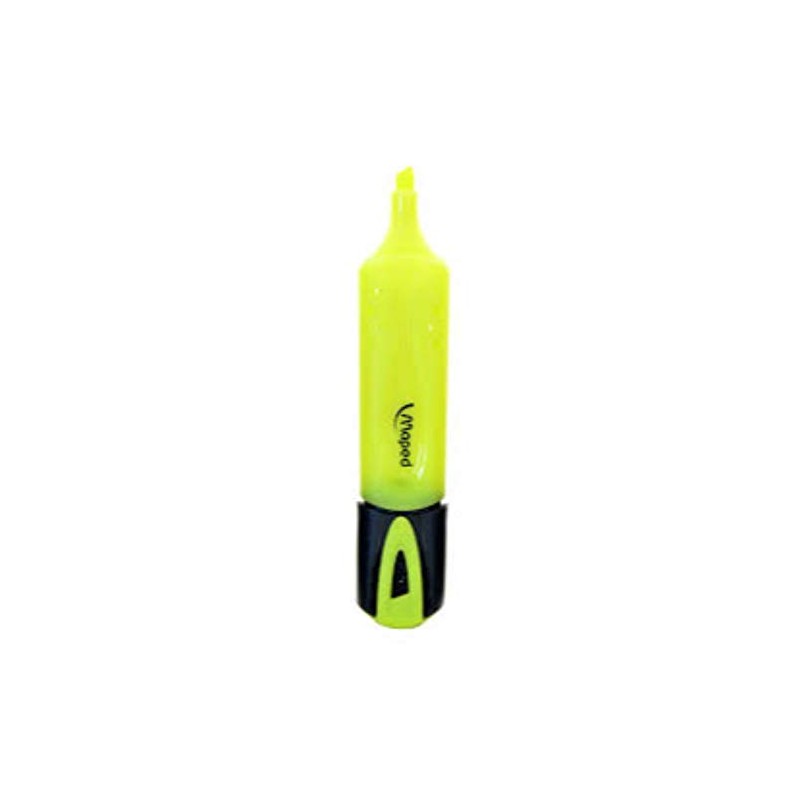 Maped Classic Fluorescent Highlighter, Yellow, Pack of 12