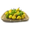 30pcs Artificial Mini Pears, Mini Artificial Yellow Pears Lifelike Green