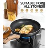MICHELANGELO Non Stick Frying Pans - 8"+9.5"+11" Nonstick Frying Pan