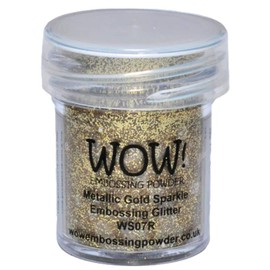 Wow Embossing Powder 15ml, Metallic Gold Sparkle