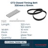 Turmberg3D GT2 Closed Timing Belt - 10 mm Wide -