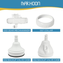MAKHOON [Upgraded] Pool Cleaner Feed Hose Replacement for Zodiac Polaris 280 380 180 3900 Pool Cleaner Feed Hose G5(Not Compatible with Polaris 360)