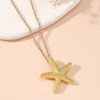 Shell Necklace for Women Men Puka Shell Necklace Layered Starfish