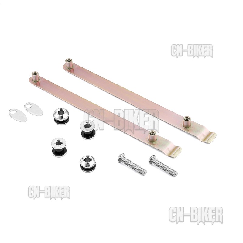 CB Quick Release Backrest Docking Hardware Kit Fit Harley Dyna