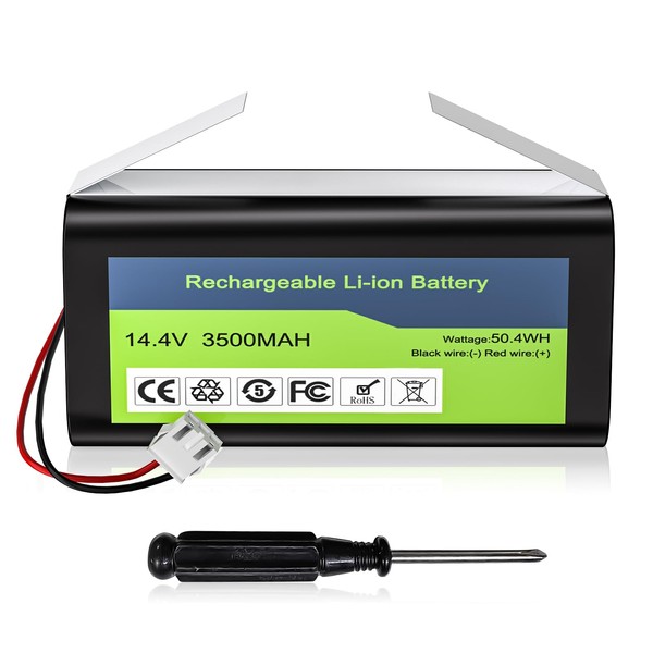 BOANV 14.4V 3500mAh Upgraded 3500mAh Replacement Battery for Eufy RoboVac