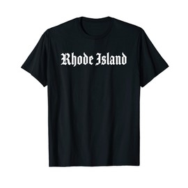 Rhode Island State Cool Vintage Design T-Shirt