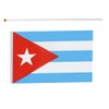 Cuba Flag Cuban Small Stick Mini Hand Held Flags Decorations