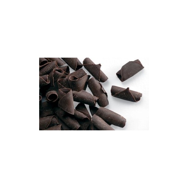 Belgian Chocolate Curls - Jumbo Curls Dark - 5.5Lbs