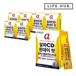 LifeHerb Alpha CD One Day Fit Alpha Cyclodextrin 7 Boxes (3g x 98... None / 라이프허브 알파CD 원데이 핏 알파시클로덱스트린 7박스(3g x 98... 없음