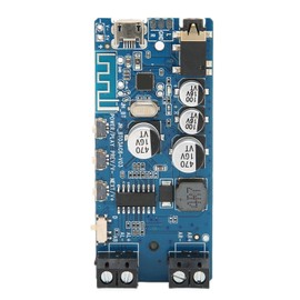 2 Channels Bluetooth 5.0 Stereo Power Amplifier Board Bluetooth Vocal Receiver Amplifier BoardBlue