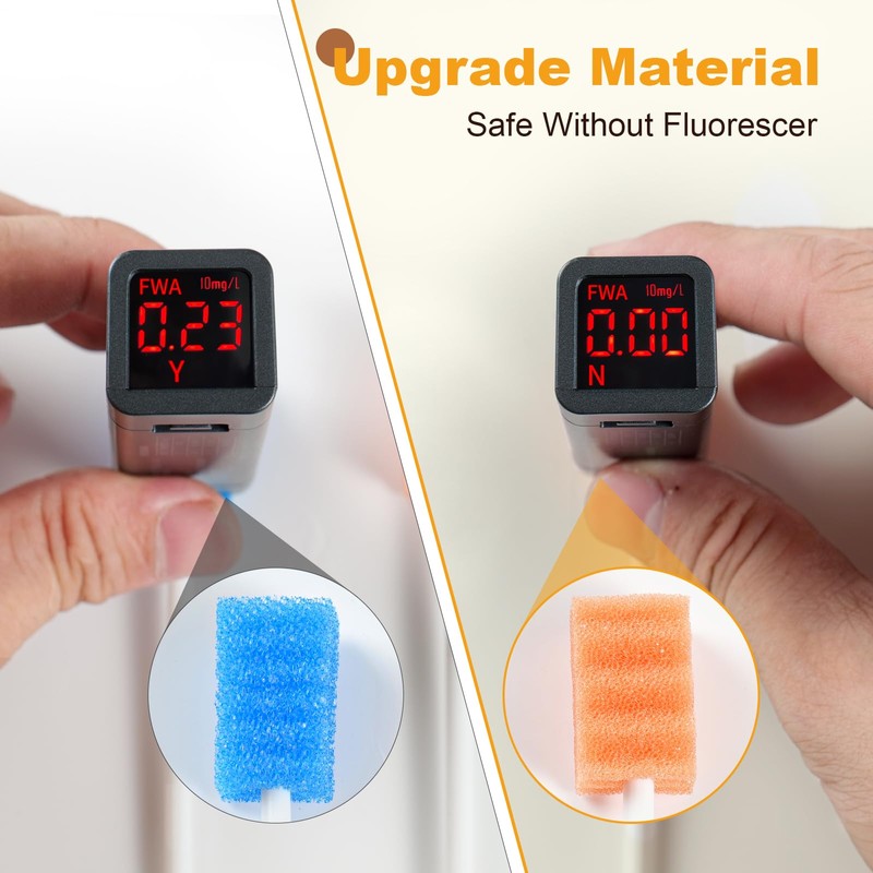 Qyoswab Gum-Protective Oral Swabs for Elderly, Safety Oral Swab Anti-Penetration,