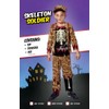 Bristol Novelty CF011 Skelett Soldat Kostüm