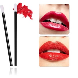 100 Disposable Lip Wands Gloss Brush Lipstick Concealer Brushes Lipstick Lip gloss Wands Applicator Perfect Makeup Beauty Tool Kits (100)