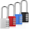 Kellegour Pack of 4 Luggage Locks, Combination Lock 4 Digit