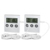 ORIA Refrigerator Thermometer, Digital Fridge Thermometer with High Low Temperature