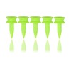 Zivisk Golf Tees Plastic 25MM 100 Count Small Green Golf