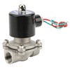 Solenoid Valve DirectActing Stainless Steel Normally Closed Industrial Supplies 2W16015B(AC