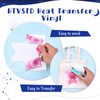 HTVSTD Starry Sky HTV Heat Transfer Vinyl 12pcs10*12in Iron on