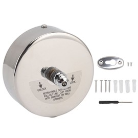 Retractable Clothesline 304 Stainless Steel Safety Auto Retraction Double Pulley Laundry String Line for Indoor Outdoor 2.8m/9.2ft