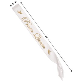 Beistle Prom Queen Satin Sash