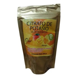 Citrato de Potasio Naturalin en Polvo de 200 g con Sabor a Mango                                                                                      