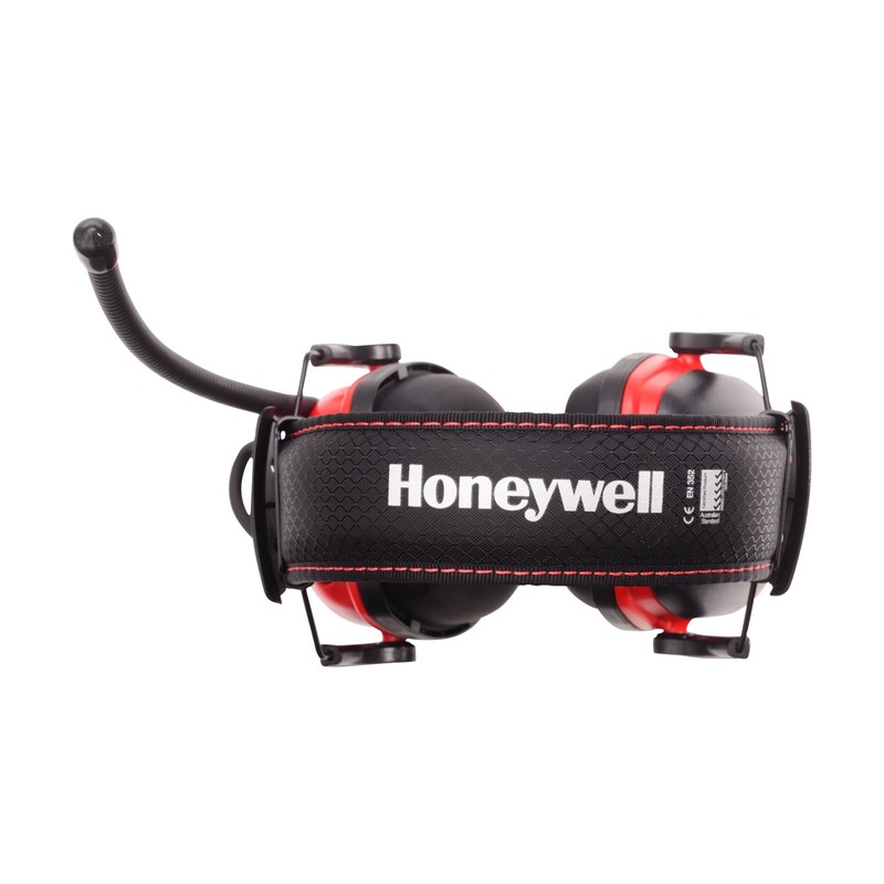 Honeywell Sync Digital AM/FM/MP3 Radio Earmuff (RWS-53012), Red