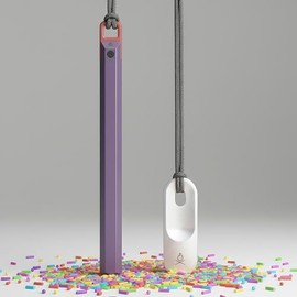 überleben | Hexå PRO Ferro Rod Fire Starter Survival Tool – Up to 26,000 Strikes, 1/2" Thick Hexagon Fire Steel with Striker & Lanyard – Waterproof Camping Essentials (Moody Mauve)