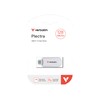 Verbatim Plectra USB-C Flash Drive 128GB White