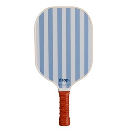 Pickleball Central Drop Series Pickleball Paddle, Carbon Fiber Face, Polypropylene Composite Homecomb Core, Overlapping Paddle Edge Guard (Coastal)