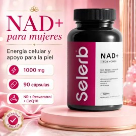 Seelerb Nad For Women 1000mg Resveratrol 90 Caps Plus                                                                                                 