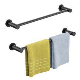 ULIBERMAGNET Magnetic Towel Holder, Magnetic Towel Bar Holder with Adjustable Length, Non-Slip Magnetic Curtain Flip Calendar Rod for Classroom Whiteboard, Refrigerator, Dishwasher, Laundry (2 Pack)