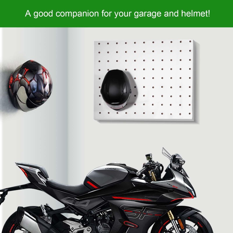 Funtery Pack of 3 Helmet Wall Mount, Helmet Holder with